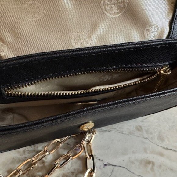Tory Burch Black Crossbody Bag.  EUC. No Flaws. - Picture 4 of 6